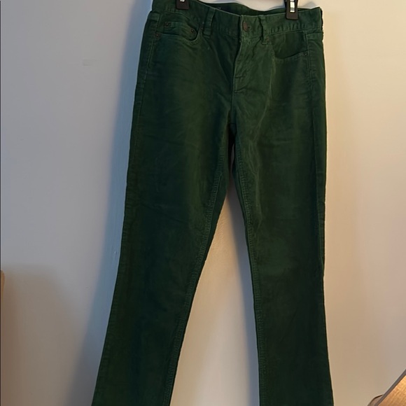 J. Crew Green Pants - Picture 1 of 5